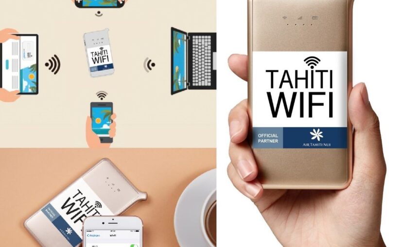 Pocket WIFI: Stay connected everywhere in the Islands of Tahiti